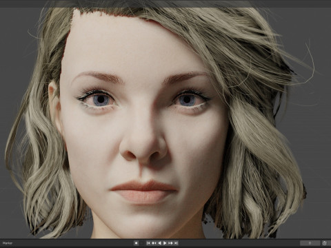 Sophia Di Martino 3D मॉडल