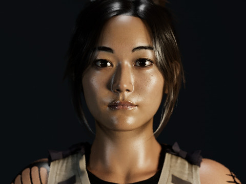 Dani Nakamura 3D Model