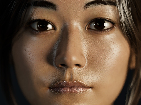 Dani Nakamura Modello 3D