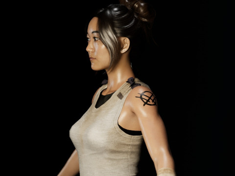 Dani Nakamura Modello 3D