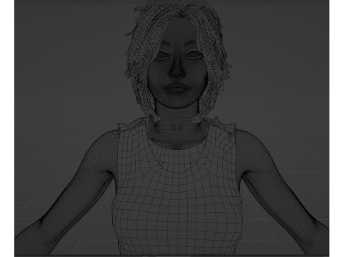 Dani Nakamura Modello 3D