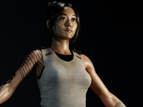 Dani Nakamura Modello 3D