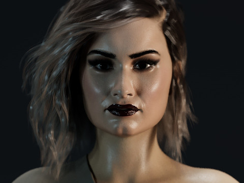 Demi Lovato 3D Model