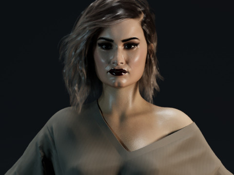 Demi Lovato 3D Модель