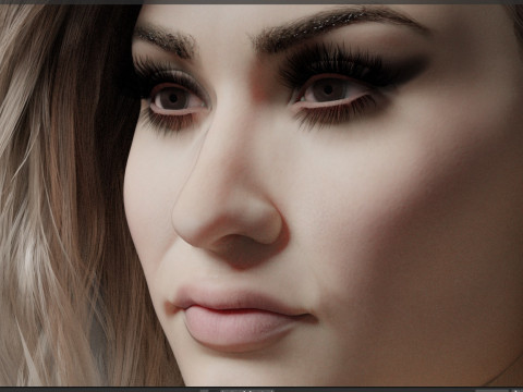 Demi Lovato 3D Модель