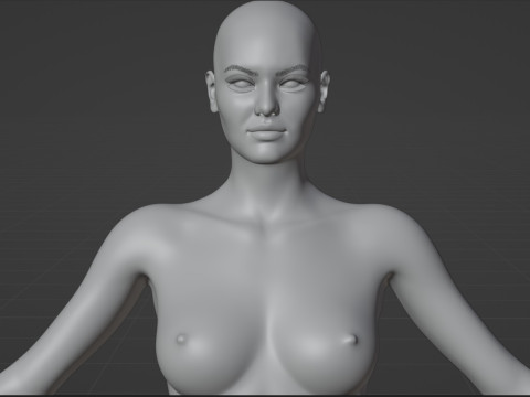 Candice Swanepoel 3D Model