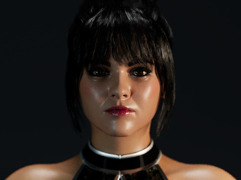 Christina Ricci 3D Model
