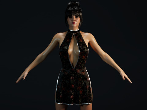 Christina Ricci 3D मॉडल