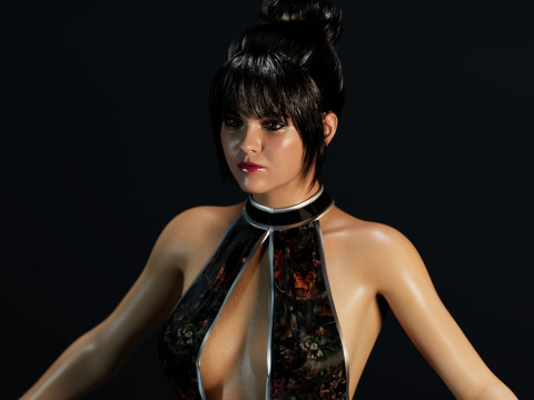 Christina Ricci 3D मॉडल