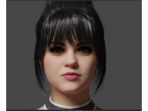 Christina Ricci 3D मॉडल