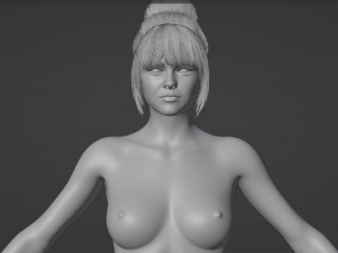Christina Ricci 3D मॉडल