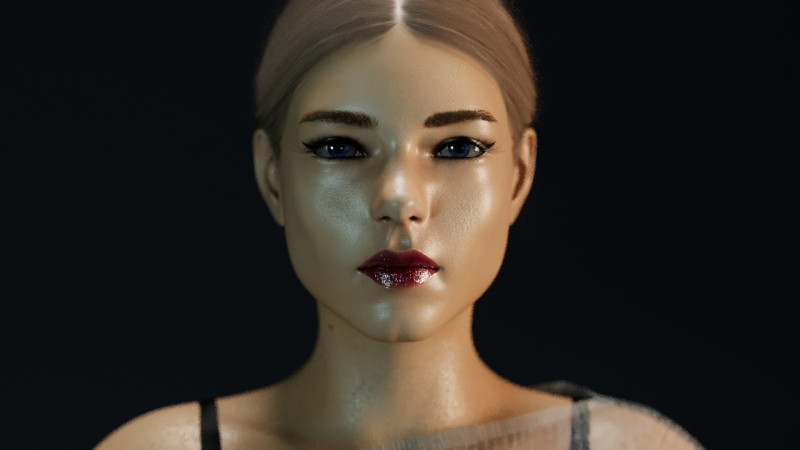 Lea Seydoux 3D Модель .c4d .max .obj .3ds .fbx .stl .blend