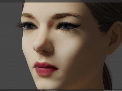 Lea Seydoux 3D Модель