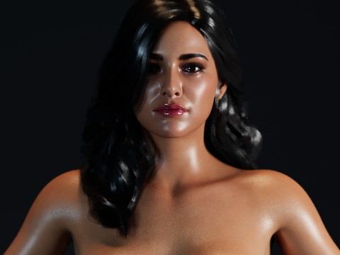 Natalie Martinez 3D Модель