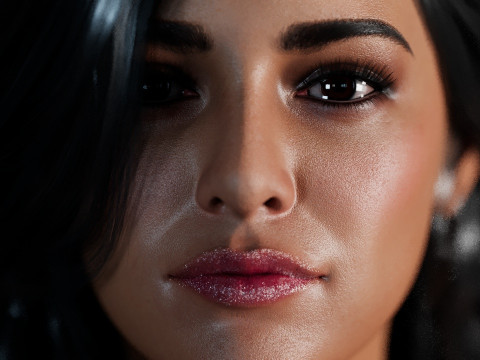 Natalie Martinez 3D Модель