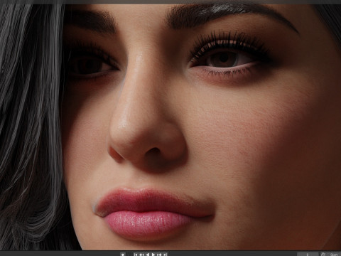 Natalie Martinez 3D Модель