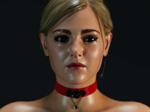 Anna Sophia 3Dモデル