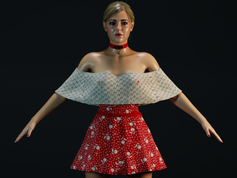 Anna Sophia 3D Модель
