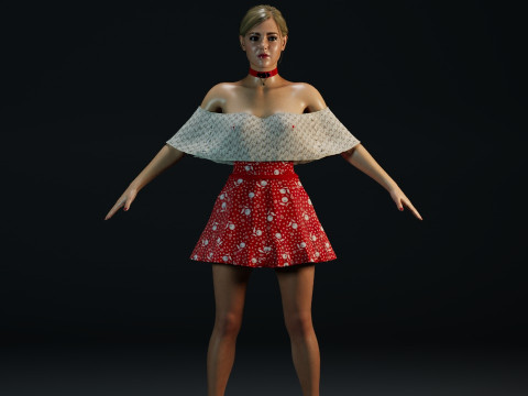 Anna Sophia 3D Модель