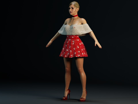 Anna Sophia 3D Модель