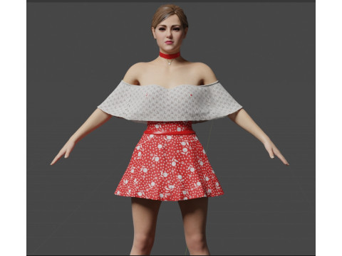 Anna Sophia 3D Модель