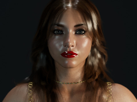 Sydney Sweeney 3D Model