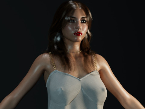 Sydney Sweeney 3D Model