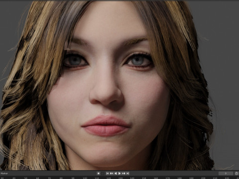 Sydney Sweeney 3D Model