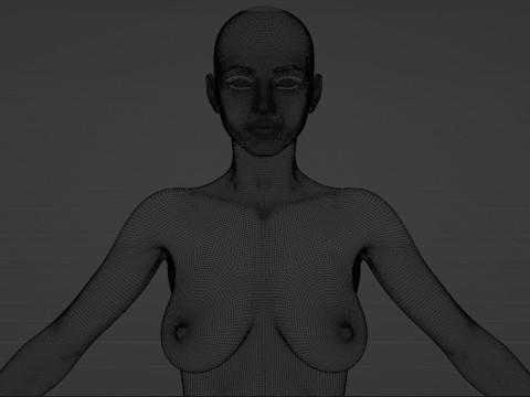 Sydney Sweeney 3D Model