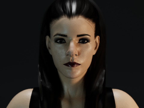 Anna Silk Modelo 3D