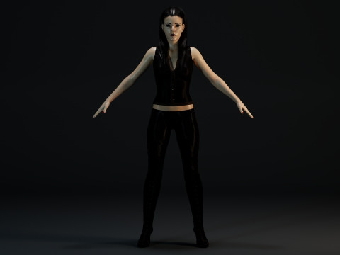 Anna Silk 3D Model
