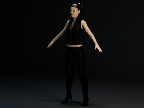 Anna Silk 3D Model