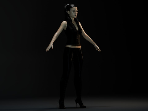 Anna Silk 3D Model