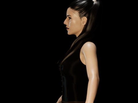 Anna Silk 3D Model
