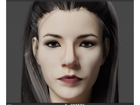 Anna Silk 3D Model