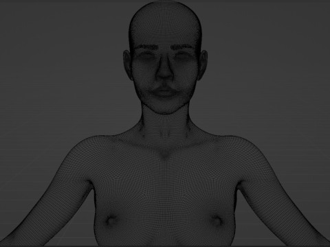 Anna Silk 3D Model