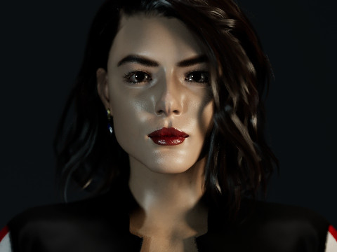 Chloe Bennet 3D Model