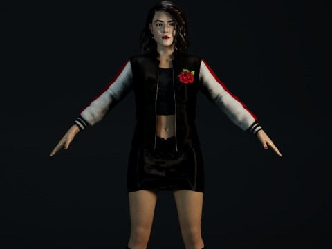 Chloe Bennet 3D-Modell