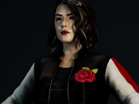 Chloe Bennet 3D-Modell
