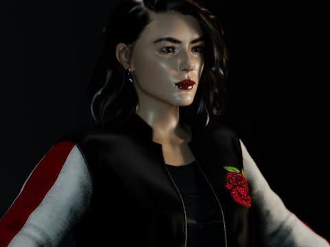 Chloe Bennet 3D-Modell