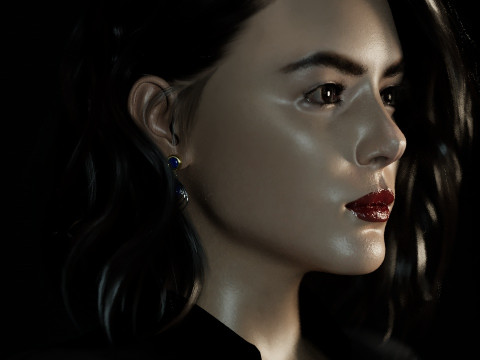 Chloe Bennet 3D-Modell