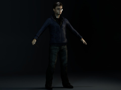 Harry Potter 3D Модель