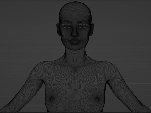 Olga Kurylenko 3D Model