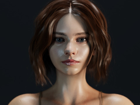Emma Myers 3D Model