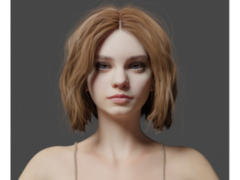 Emma Myers 3D Model