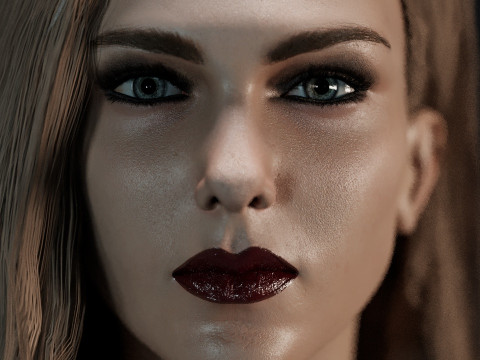 Lily Rabe 3D 모델