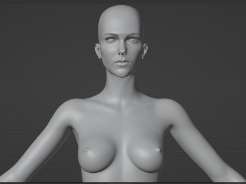 Lily Rabe 3D 모델