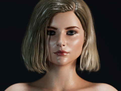 Thomasin McKenzie Modelo 3D