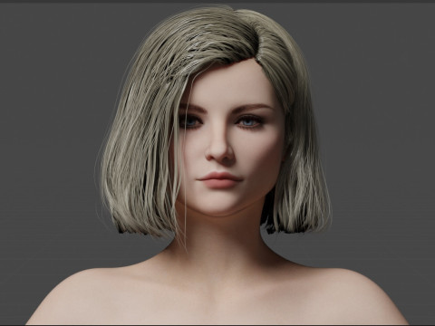 Thomasin McKenzie Modello 3D