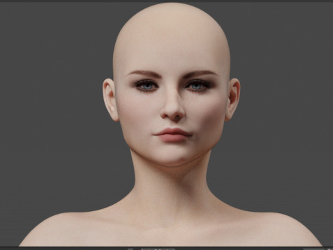 Thomasin McKenzie Modello 3D